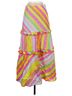Celia B Stripes Multi Color Casual Skirt Size XS - photo 1