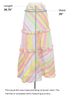 Celia B Stripes Multi Color Casual Skirt Size XS - photo 5
