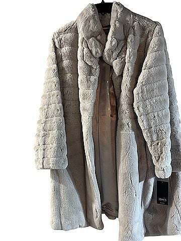 Jones New York Jones New York Faux Fur Jacket (view 1)
