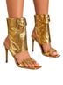 Cape Robbin Gold Heels Size 8 - photo 1