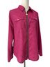 Michael Kors Floral Pink Button-Down Shirt Size M - photo 1