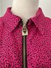 Michael Kors Floral Pink Button-Down Shirt Size M - photo 3