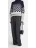 Barbour Fair Isle Multi Color Pullover Sweater Size 8 - photo 9