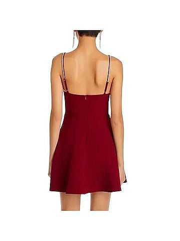 Aqua Cocktail Dress (view 2)