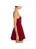 Aqua Solid Red Cocktail Dress Size XL - photo 5