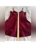 Aqua Solid Red Cocktail Dress Size XL - photo 13
