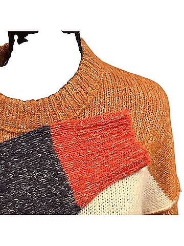 Madewell Colorblock Crewneck Sweater Sweater Vest (view 2)