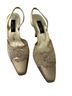 Stuart Weitzman Gold Heels Size 9 - photo 2