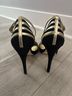 Ivanka Trump Black Gold Heels Size 8 1/2 - photo 8