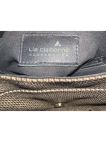 Liz Claiborne Leather Messenger (view 2)