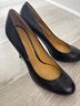 Nine West 100% Leather Black Heels Size 8 1/2 - photo 5
