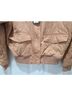 Universal Thread 98% Cotton 2% Spandex 100% Recycled Polyester Tan Jacket Size XS - photo 8