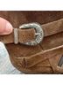 ALLSAINTS 100% Suede Tan Brown Ankle Boots Size 10 - photo 4
