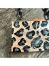 Tuckernuck 100% Acrylic Leopard Print Pink Brown Clutch One size - photo 6
