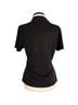 Nexxen 100% Polyester Black Button-Down Shirt Size S - photo 2