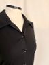Nexxen 100% Polyester Black Button-Down Shirt Size S - photo 4