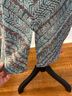 Daniel Rainn 100% Polyester Print Multi Color Short Sleeve Blouse Size M - photo 5