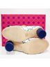 Tory Burch 100% Leather White Green Blue Heels Size 8 1/2 - photo 7
