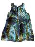 Vince Camuto 100% Polyester 100% Polyester Floral Tropical Multi Color Green Black Sleeveless Blouse Size 6 - photo 2