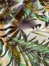Vince Camuto 100% Polyester 100% Polyester Floral Tropical Multi Color Green Black Sleeveless Blouse Size 6 - photo 8