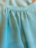 Trina Turk 100% Silk Blue Sleeveless Top Size 4 - photo 6