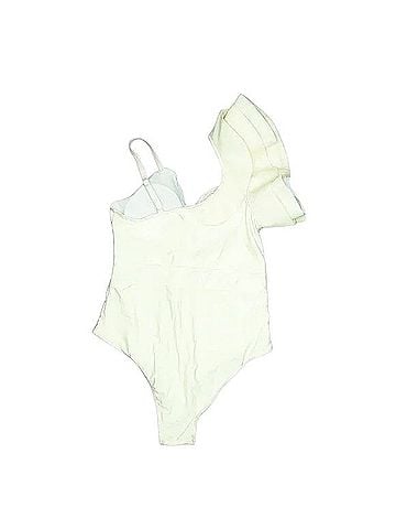 Shein One Shoulder Ruffle One Piece Swimsuit One Piece Swimsuit (view 2)