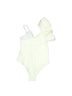 Shein White Ivory One Piece Swimsuit Size 1X - photo 2