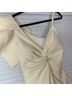 Shein White Ivory One Piece Swimsuit Size 1X - photo 5
