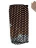 Arcadia Polka Dots Black White Leather Clutch One size - photo 2