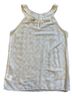 Molly Bracken 100% Polyester Solid White Sleeveless Blouse Size 6 - photo 2