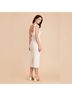 Birdy Grey 95% Polyester 5% Spandex 100% Polyester White Cocktail Dress Size XXL - photo 5