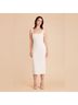 Birdy Grey 95% Polyester 5% Spandex 100% Polyester White Cocktail Dress Size XXL - photo 3