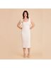 Birdy Grey 95% Polyester 5% Spandex 100% Polyester White Cocktail Dress Size XXL - photo 4