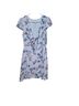 BP. 100% Polyester 100% Polyester Floral Blue Pink Cocktail Dress Size M - photo 1