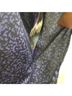 Michael Kors 100% Polyester Floral Purple Black White Short Sleeve Blouse Size S - photo 6