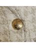 Zara Houndstooth Brown Tan White Blazer Size S - photo 8