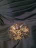 Xscape 100% Polyester Solid Blue Cocktail Dress Size 8 - photo 7