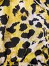 Cache 100% Polyester 100% Polyester Animal Print Multi Color Yellow Black Sleeveless Top Size 6 - photo 4
