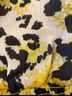 Cache 100% Polyester 100% Polyester Animal Print Multi Color Yellow Black Sleeveless Top Size 6 - photo 5