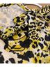Cache 100% Polyester 100% Polyester Animal Print Multi Color Yellow Black Sleeveless Top Size 6 - photo 10