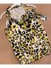 Cache 100% Polyester 100% Polyester Animal Print Multi Color Yellow Black Sleeveless Top Size 6 - photo 9