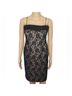 Talbots Floral Black Gold Cocktail Dress Size 14 - photo 5