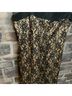 Talbots Floral Black Gold Cocktail Dress Size 14 - photo 7