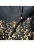 Talbots Floral Black Gold Cocktail Dress Size 14 - photo 8