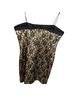Talbots Floral Black Gold Cocktail Dress Size 14 - photo 2