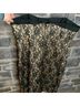 Talbots Floral Black Gold Cocktail Dress Size 14 - photo 13