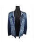 AMO 100% Cotton Blue Denim Jacket Size L - photo 8