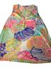 Lilly Pulitzer Floral Multi Color Sleeveless Blouse Size S - photo 1