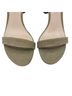 Stuart Weitzman 100% Leather Green Gold Heels Size 8 - photo 5