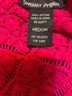 Sweater Project 100% Cotton Pink Cardigan Size M - photo 5